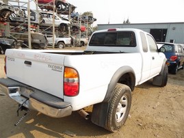 2004 Toyota Tacoma SR5 White Xtra Cab 2.7L AT 2WD #Z21562